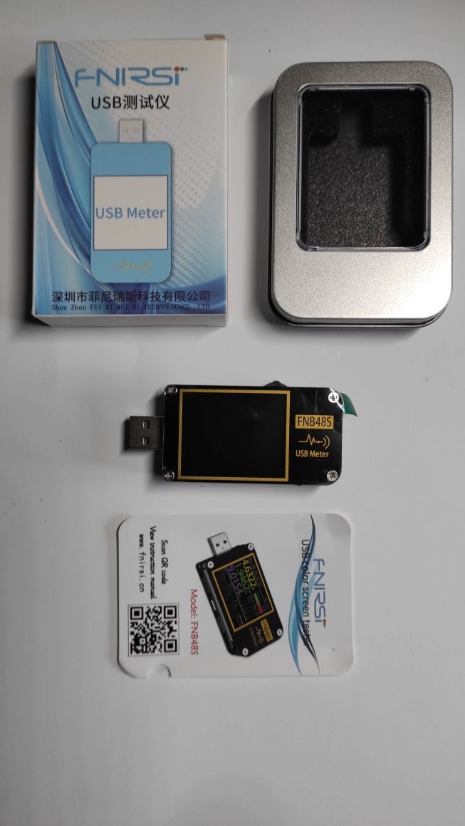 USB-тестер FNIRSI FNB48S (BT) с блютуз