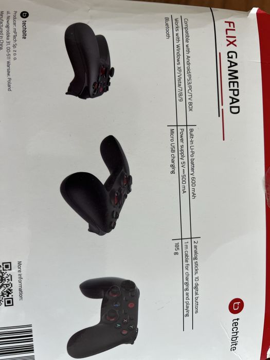 Flix gamepad Pad Android, PS3, PC, Fire TV