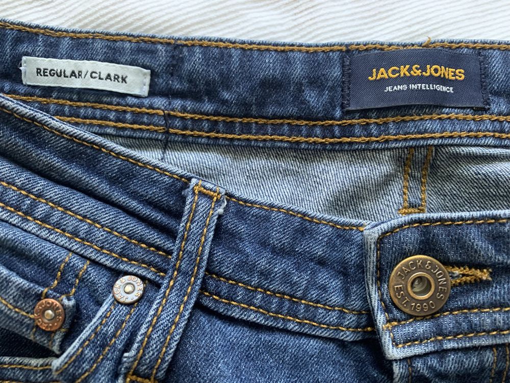 Jeansy Jack & Jones denim vintage