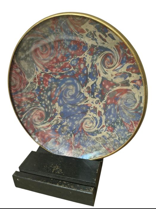 Винтажная керамическая декоративная тарелка, ручная работа из англии