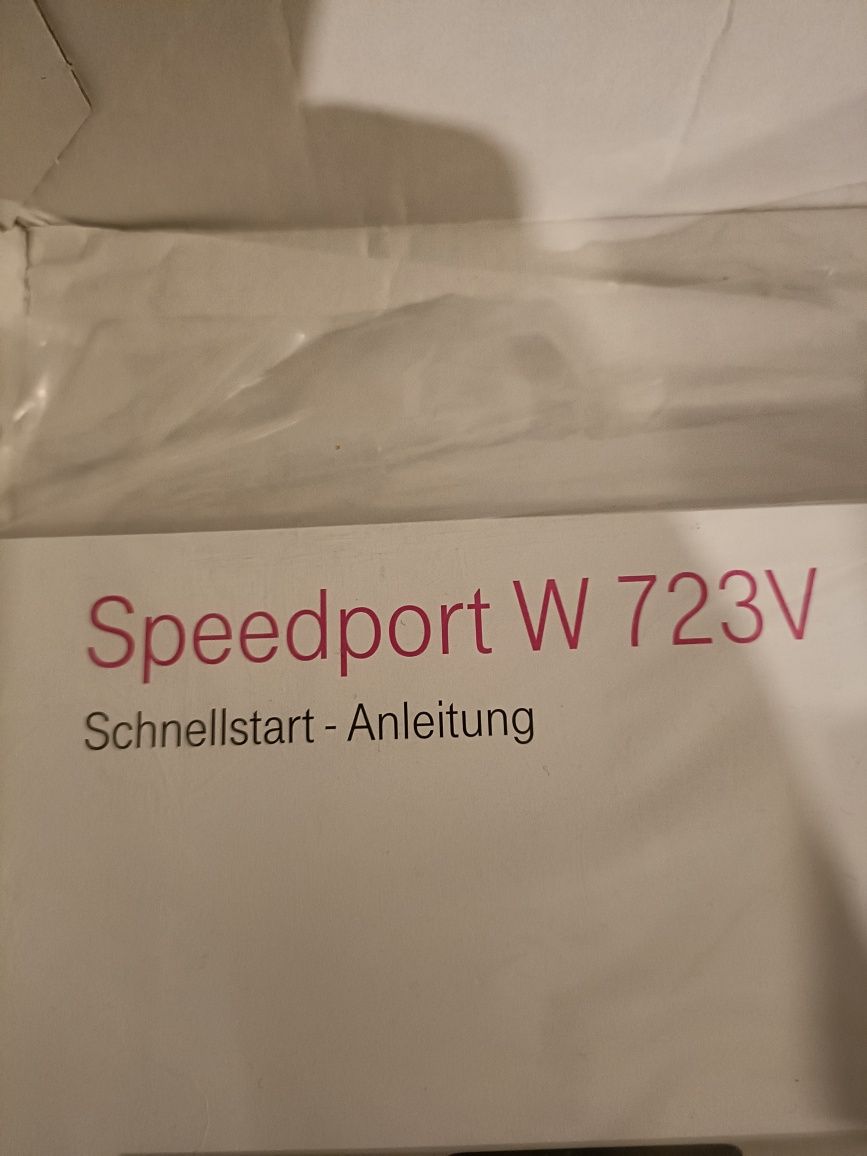 Router Speedport w 723v  T
