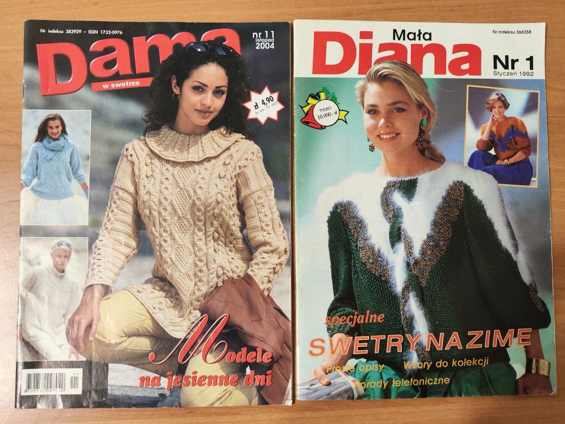 Mała Diana 1991/1992/2003 Dama w swetrze 2004