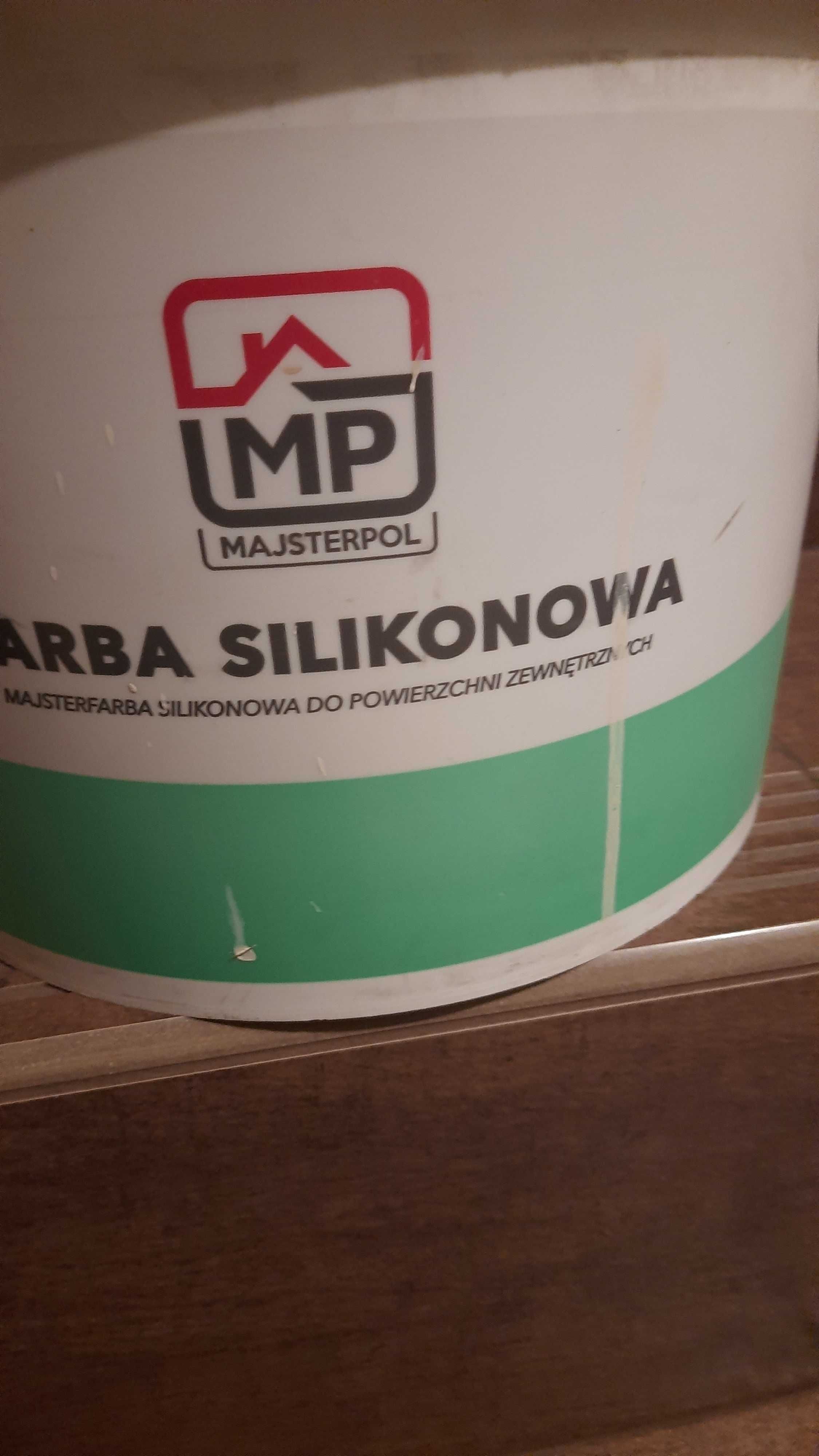 farba silikonowa na zewnątrz z Bio ochroną MajsterFarba 11,5l