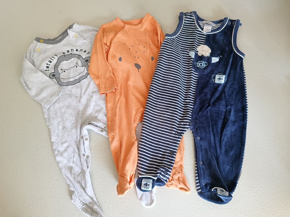 Paka ubranek dla chłopca długi rękaw   jesień zima