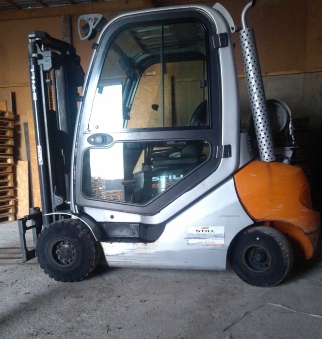 Wozek widłowy still rx70-25t 2014r triplex 4,7m, przesów boczny