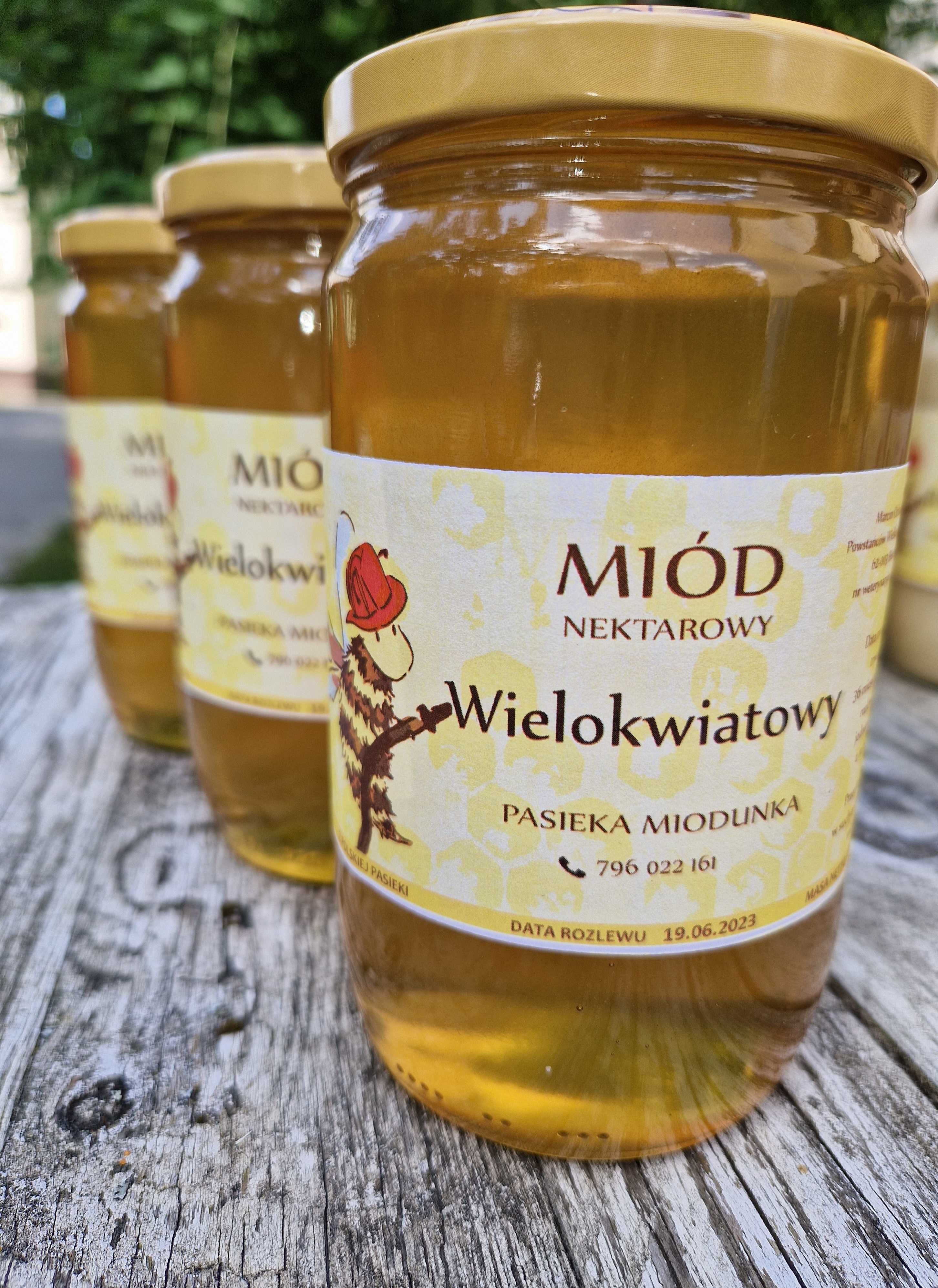 Miód Wielokwiatowy z własnej pasieki