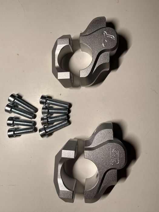 Risers - aumento e recuo de guiador mota BMW GS