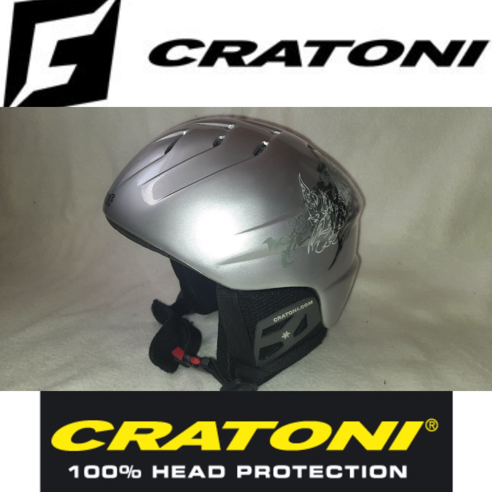 Горнолыжный шлем Cratoni p.S (52-54)Германия