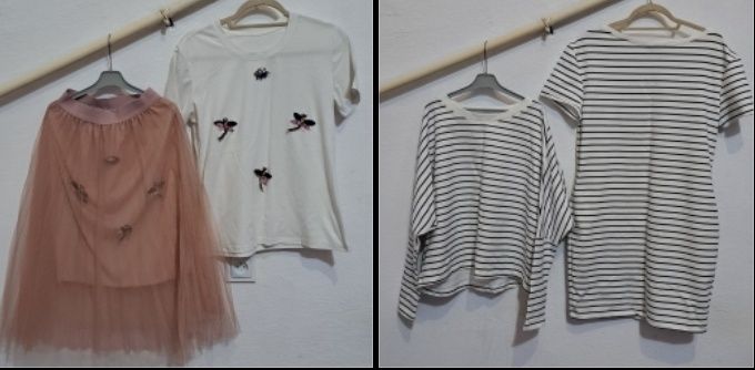 Два костюма женские.