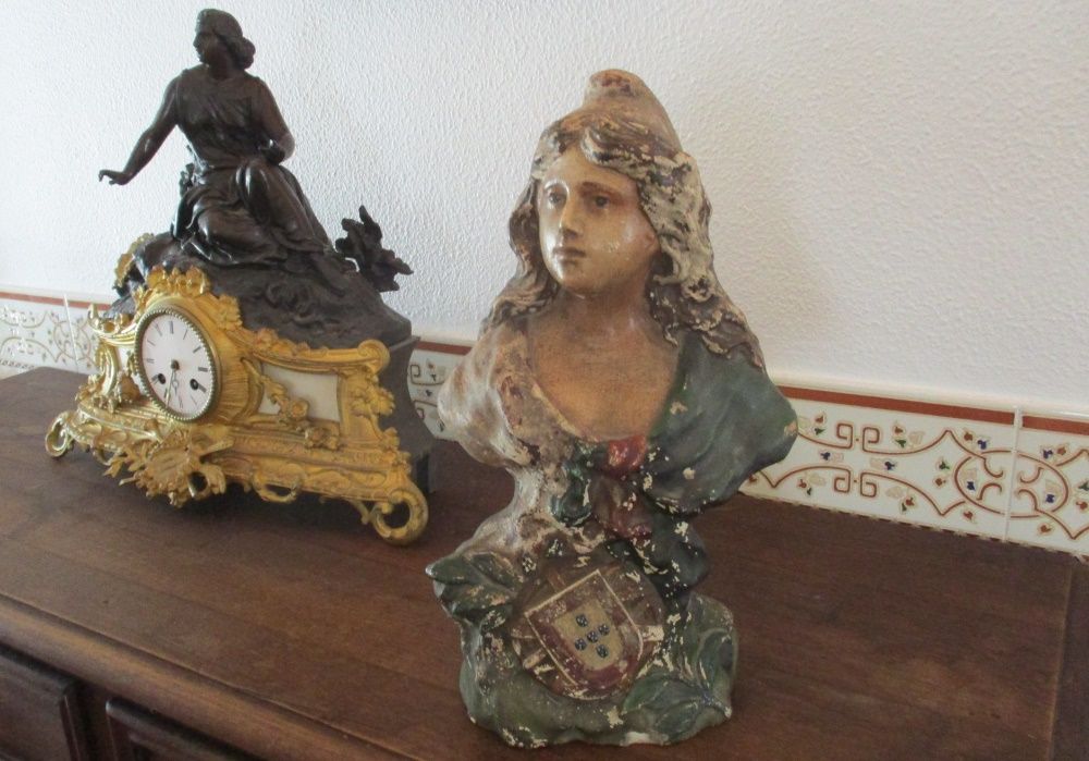 Busto da republica de Ilda Pulga – Original de 5 de Outubro 1910