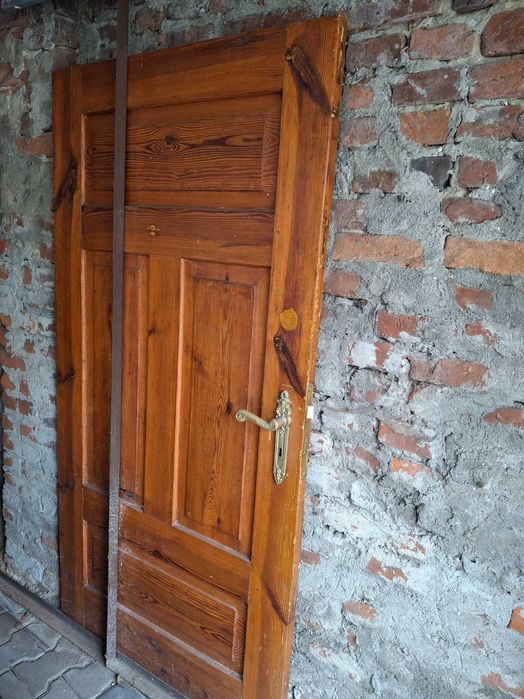 Skrzydło drzwiowe przedwojenne