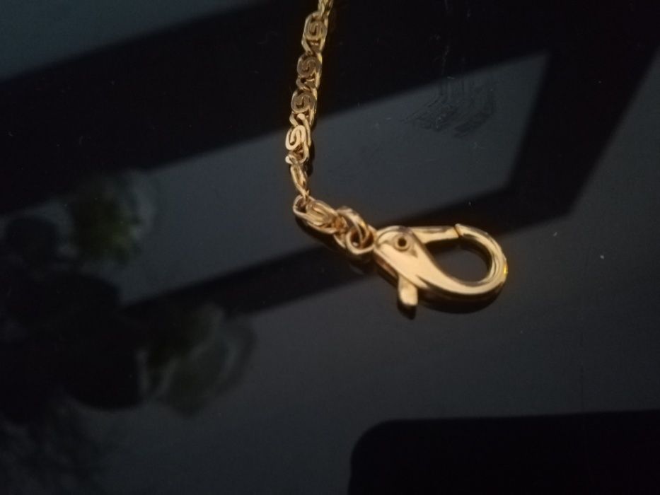 Corrente de Relógio Bolso Dourada - Novo