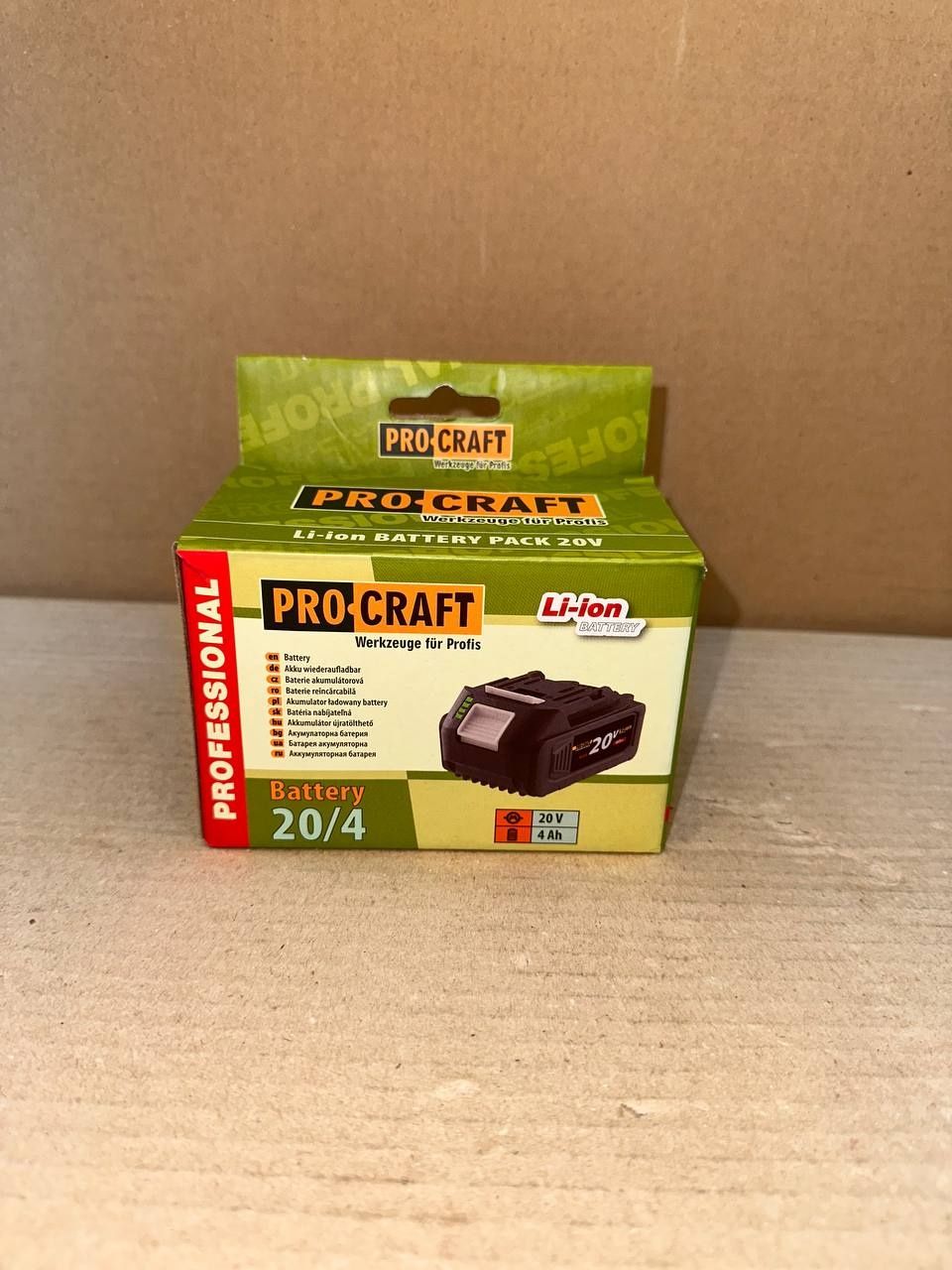 Акумуляторні батареї Procraft battery 2,4,8