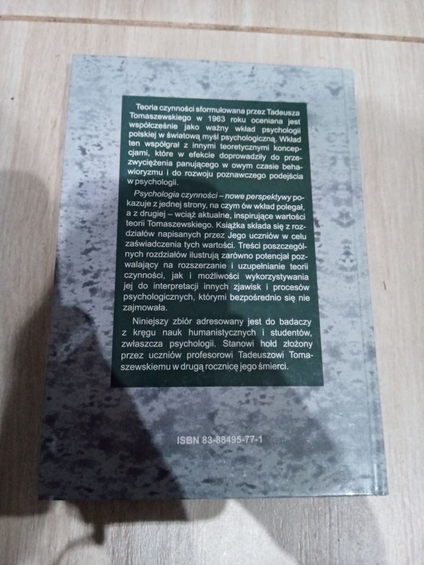 Psychologia czynności