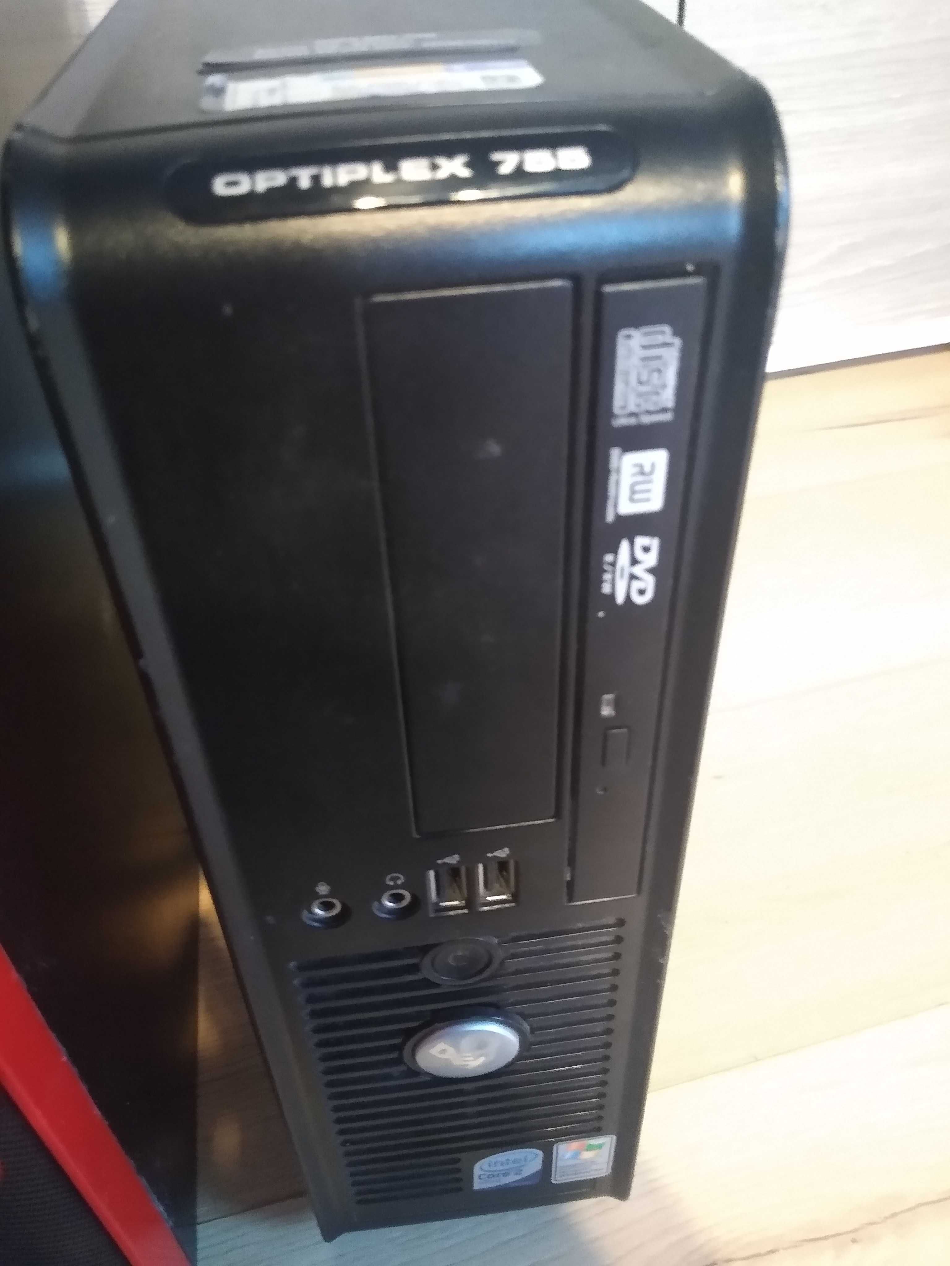 2 komputery GeForce 9500 GT/ AMD Athlon 64 X2 4200+/ Dell 755