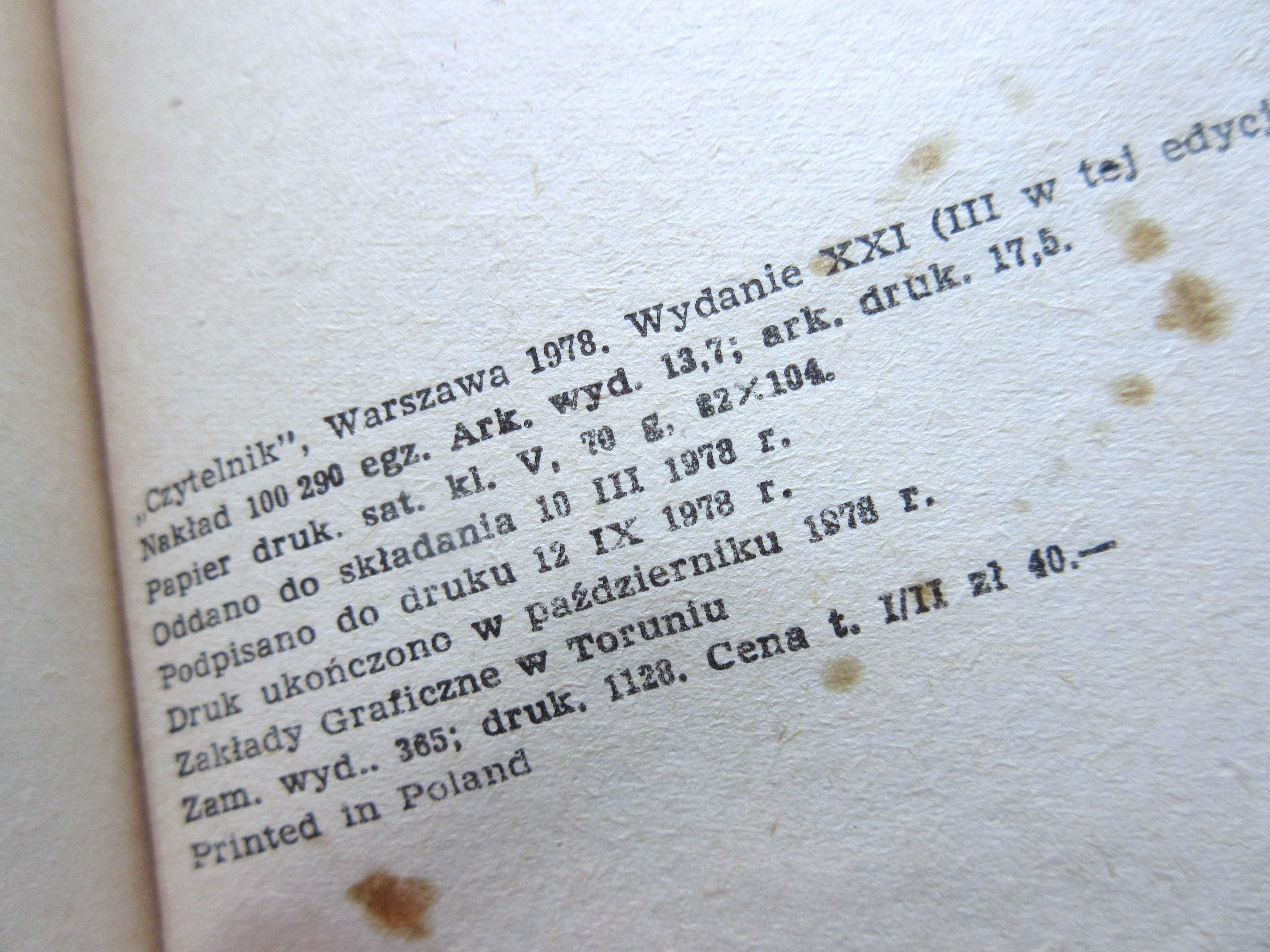 Książka Noce i Dnie