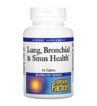 Здоровье дыхательных путей, Lung, Bronchial and Sinus Health, 45 шт