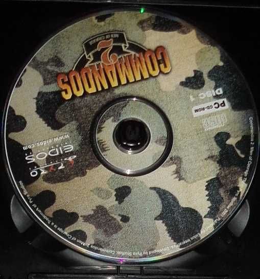 gra Commandos 2 Men of Courage GERMAN DEUTSCHLAND PC CD 2001