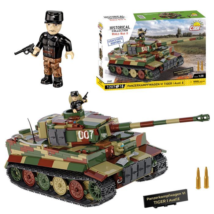 Klocki Cobi 2587 Czołg Panzerkampfwagen Vi Tiger I Ausf. Executive