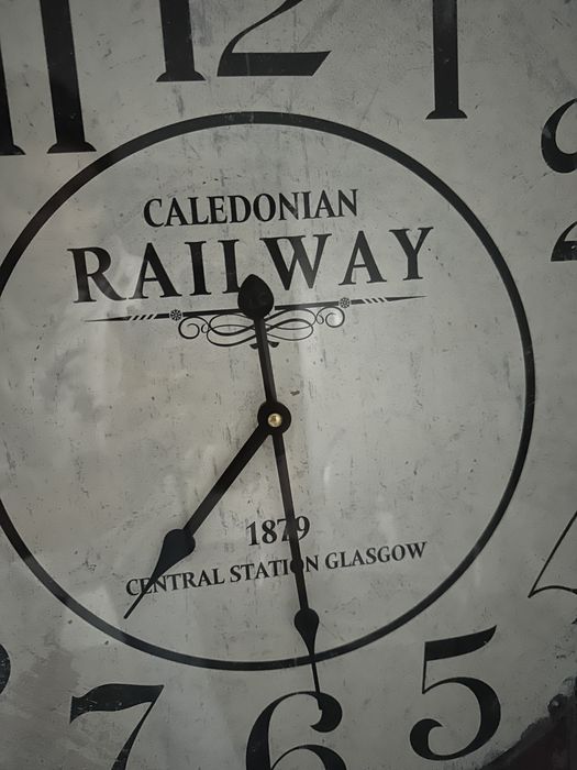 Zegar ścienny  60x60cm Central Glasgow Station