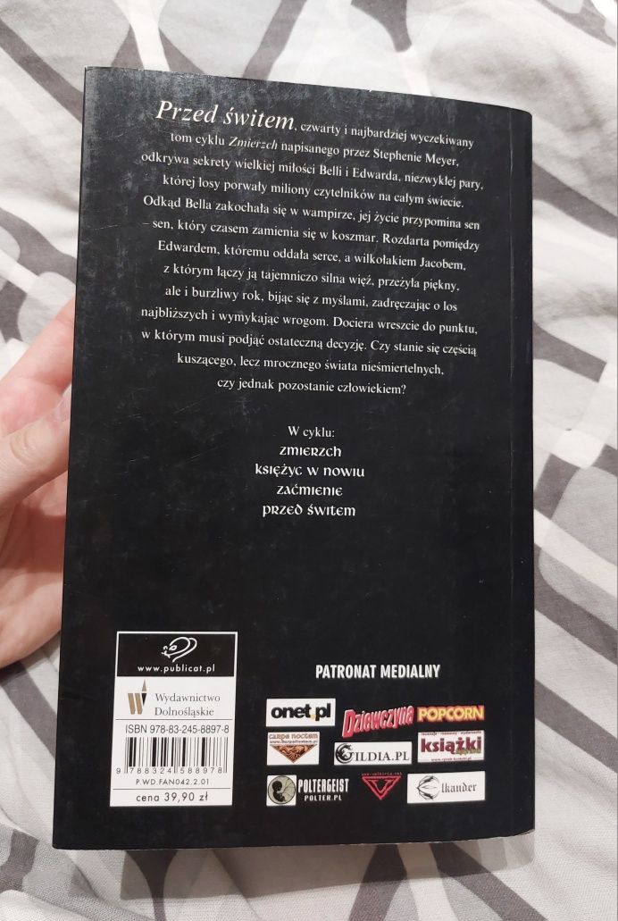 Książka Zmierzch Przed świtem Stephenie Meyer