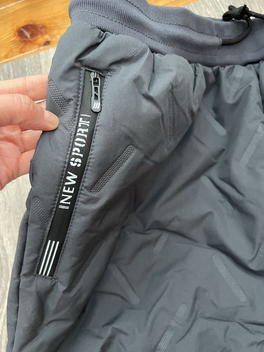 Теплі чоловічі спортивні штани , зимові штани на хутрі XL/XXL