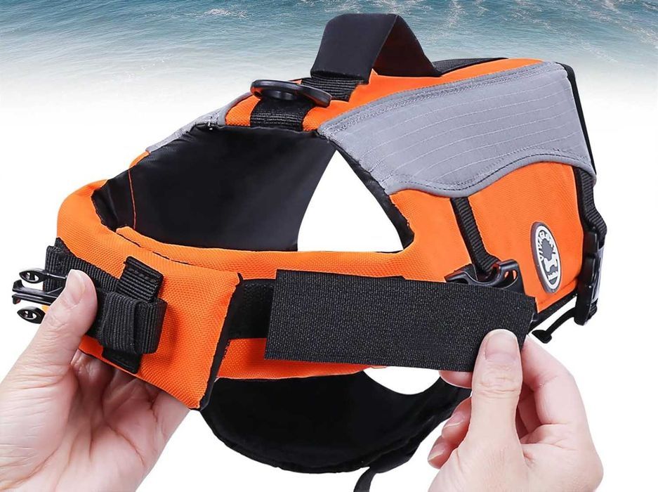 Kamizelka ratunkowa dla psa VIVAGLORY rozmiar M