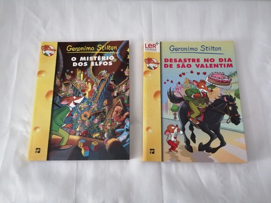 Livros juvenis coleção Geronimo Stilton