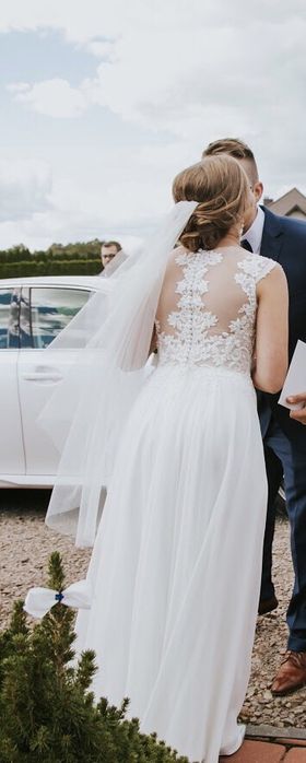 Suknia ślubna SABE Wieliczka model Fresia 34/36 model 2018/2019