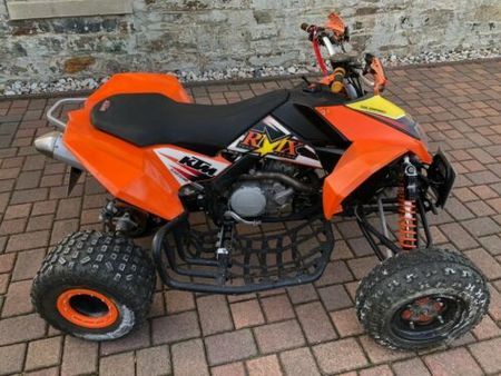 ktm sx 505 quad na graty os kola rama kartery skrzynia kosz zaplon