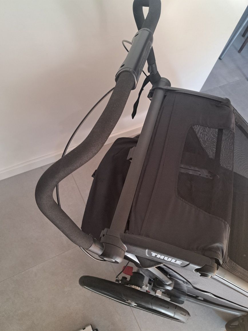 Thule stan idealny chariot sport 2 komplet z kółkiem do joggingu