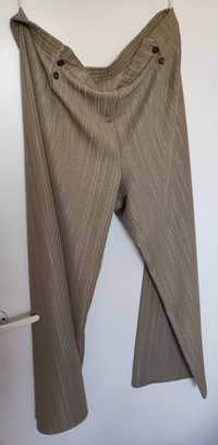 Spodnie z szerokimi nogawkami rozmiar XXL