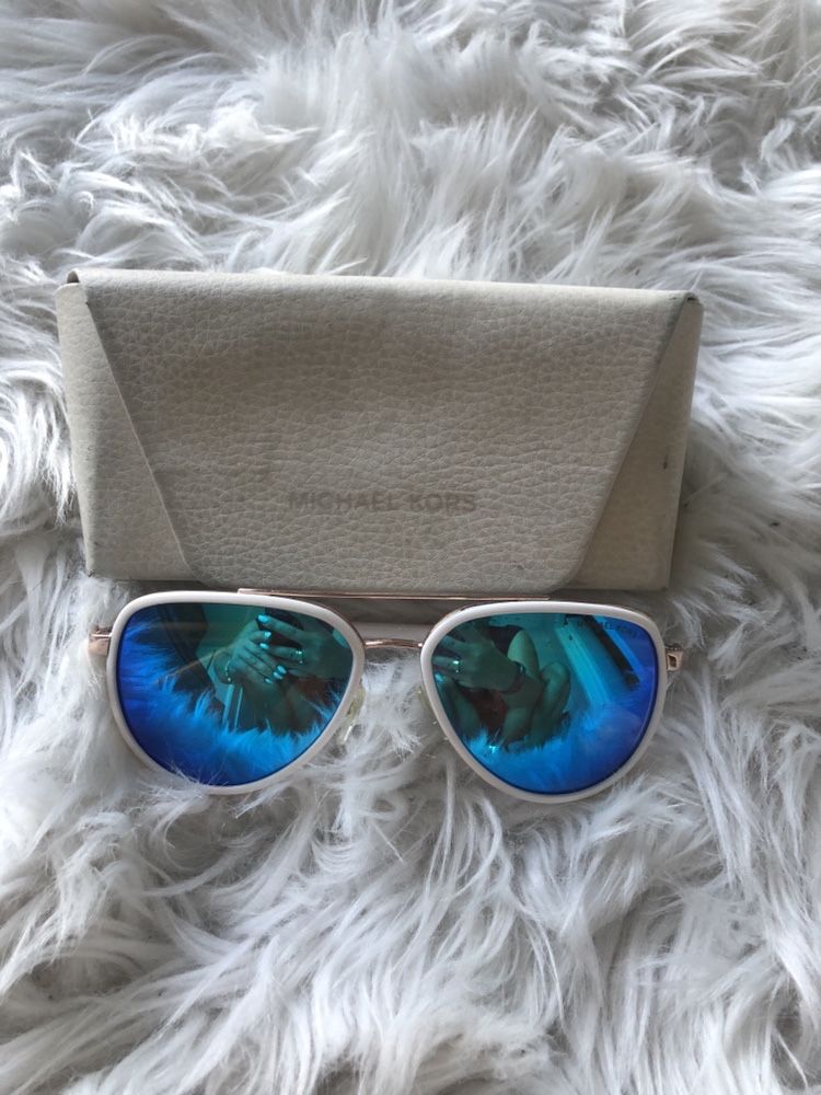Okulary Michael Kors MK5006 niebieskie