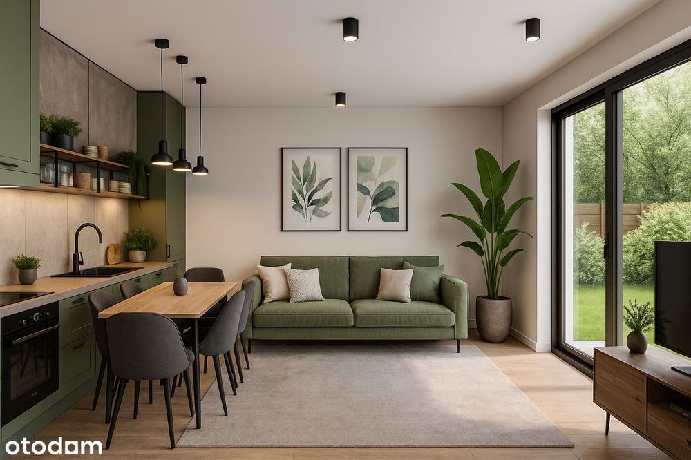 2 - pokojowe mieszkanie z ogródkiem, bez PCC, bez prowizji