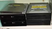 Leitores/ Gravadores de Cds e DVDs