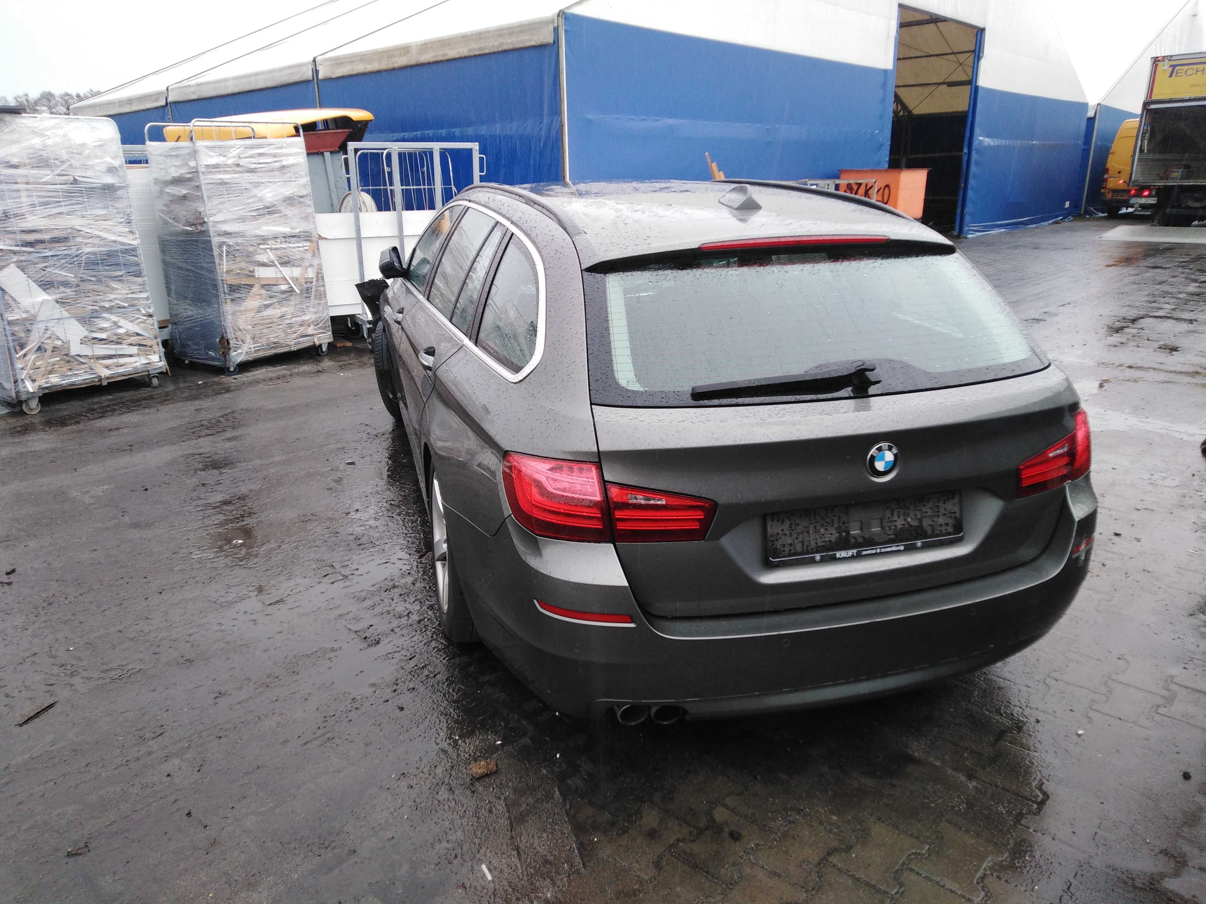 BMW seria 5 po wypadku.