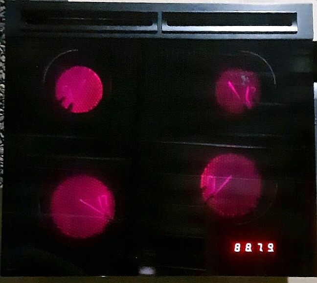 Газова поверхня газ пiд склом Solgaz