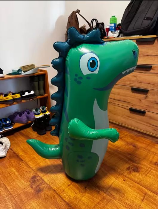 Боксерська груша для дітей 90 см / Неваляшка / Швидкий відскок 3-6 рок