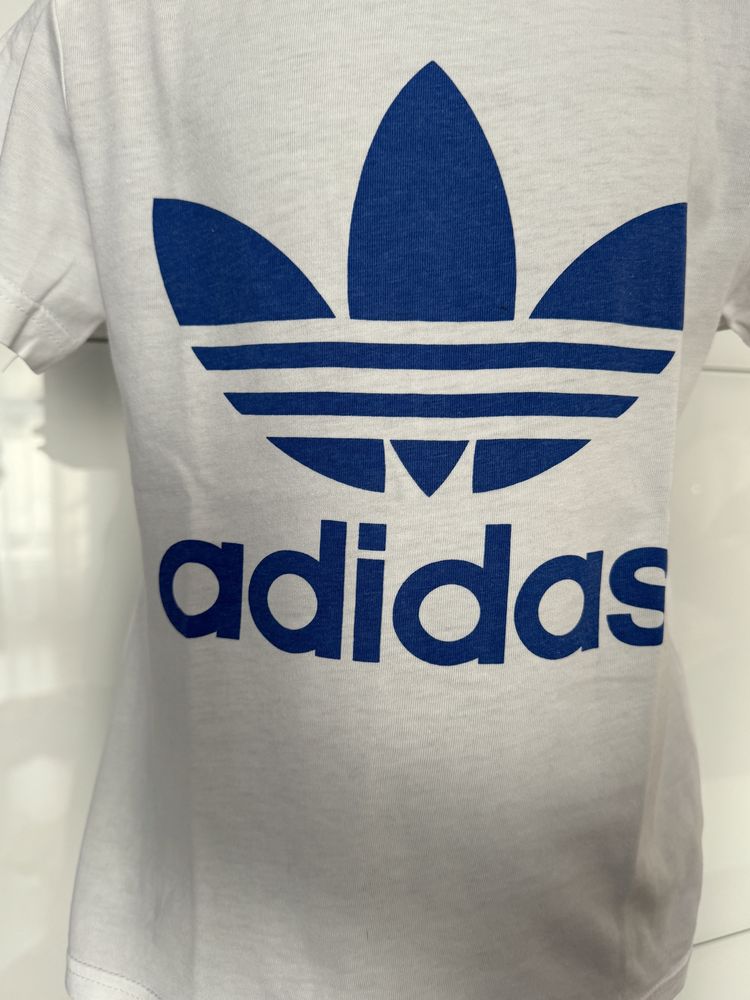 Koszulka Adidas biała dziecięca