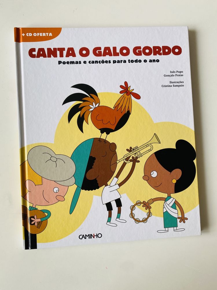 Livro/CD Canta o Galo Gordo