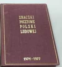 Klaser jubileuszowy PRL tom XII znaczki pocztowe