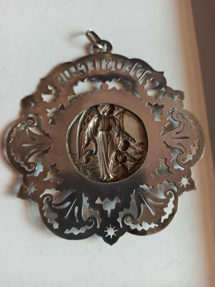 Medalha em prata Anjo da Guarda