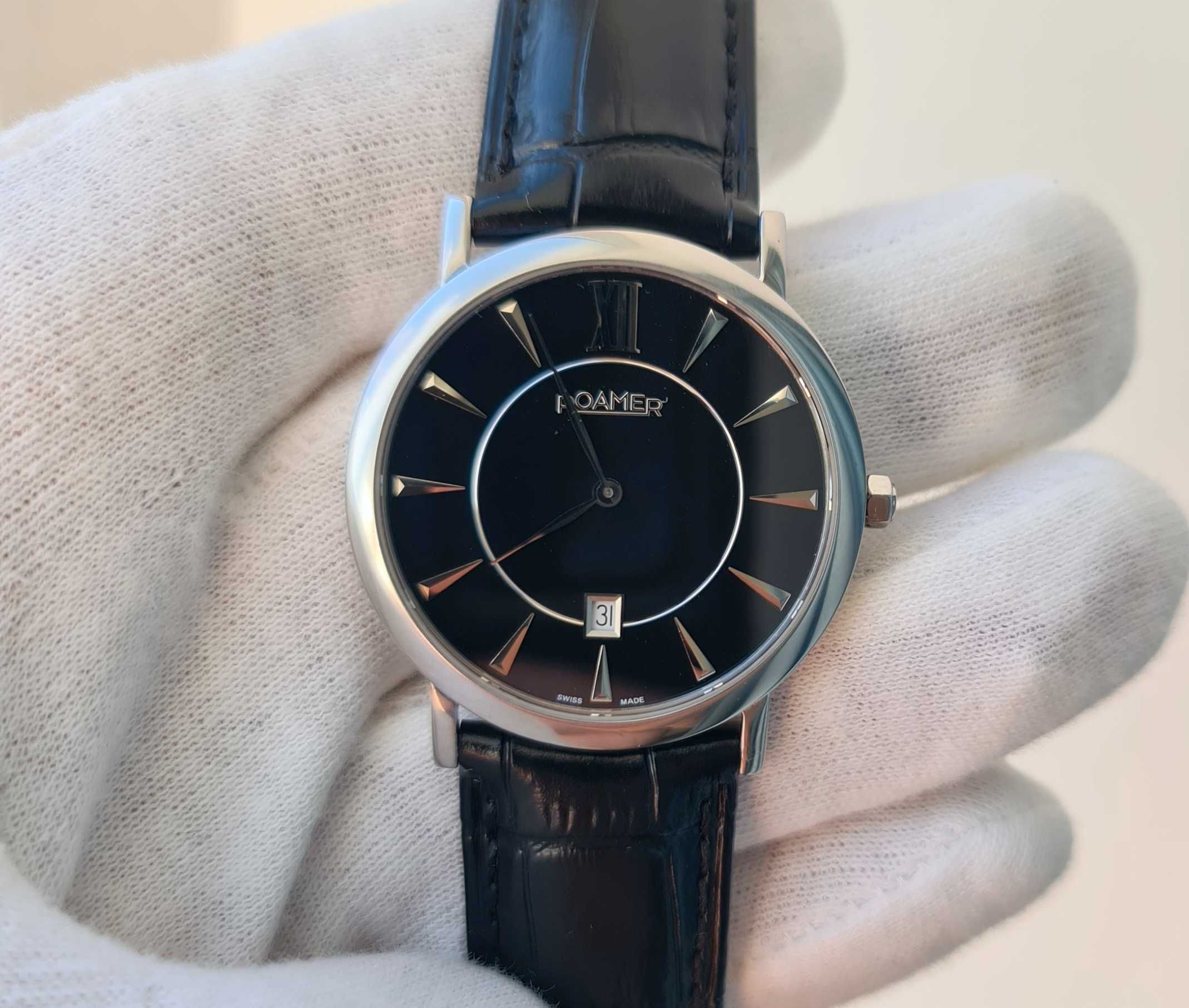 Чоловічий годинник часы Roamer 934.856 Swiss made Sapphire 38mm