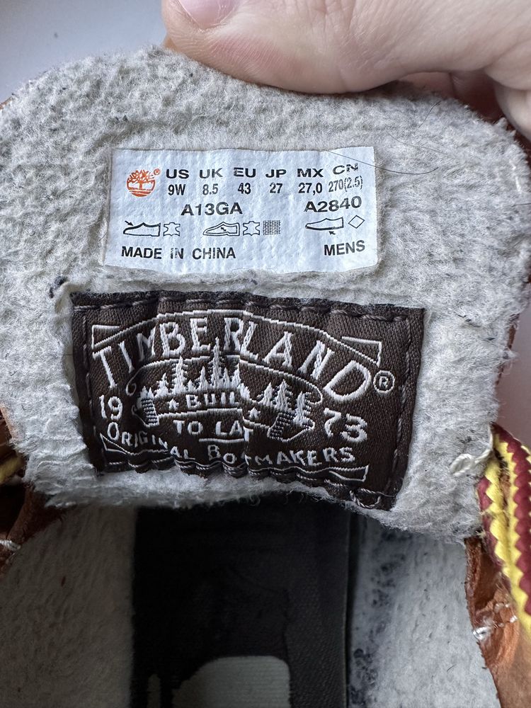 Чоловічі черевики timberland ботинки