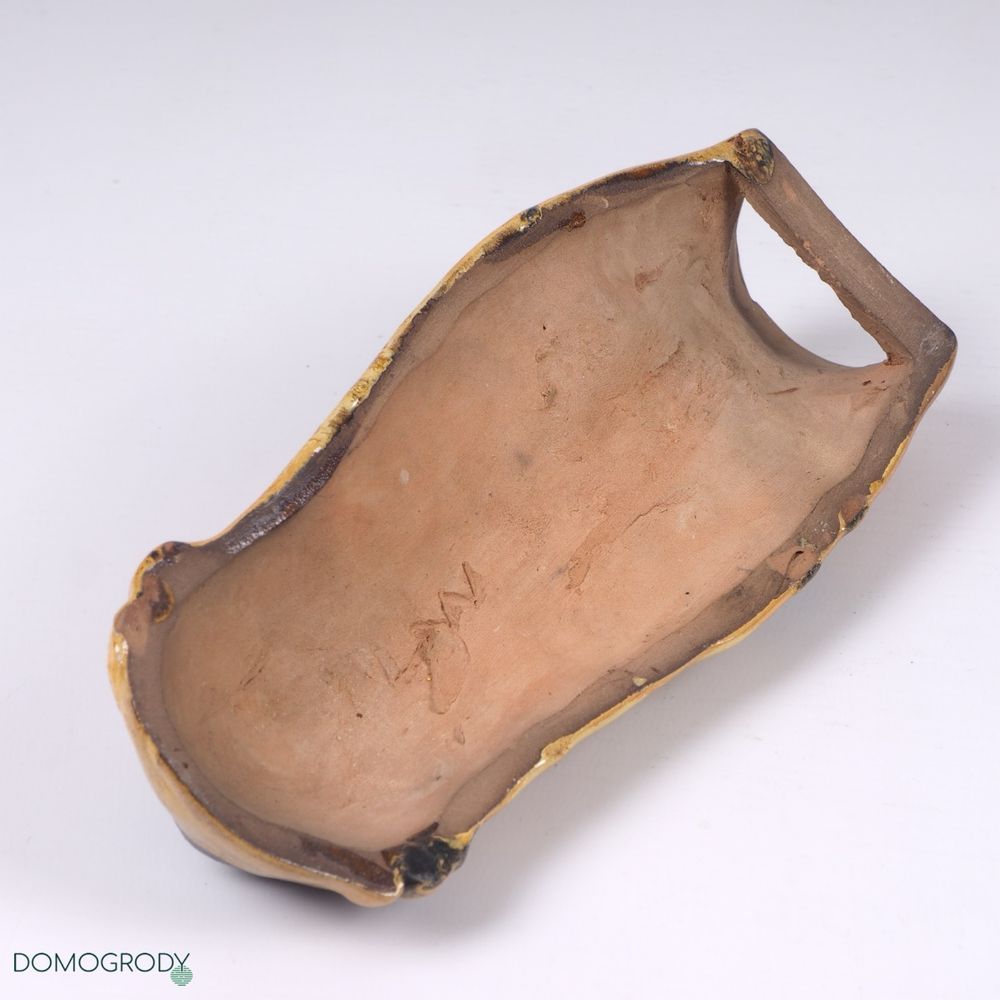 Ceramiczna maska naścienna proj. Leszek Werocsy, Gdańsk, 2 pół. XX w.