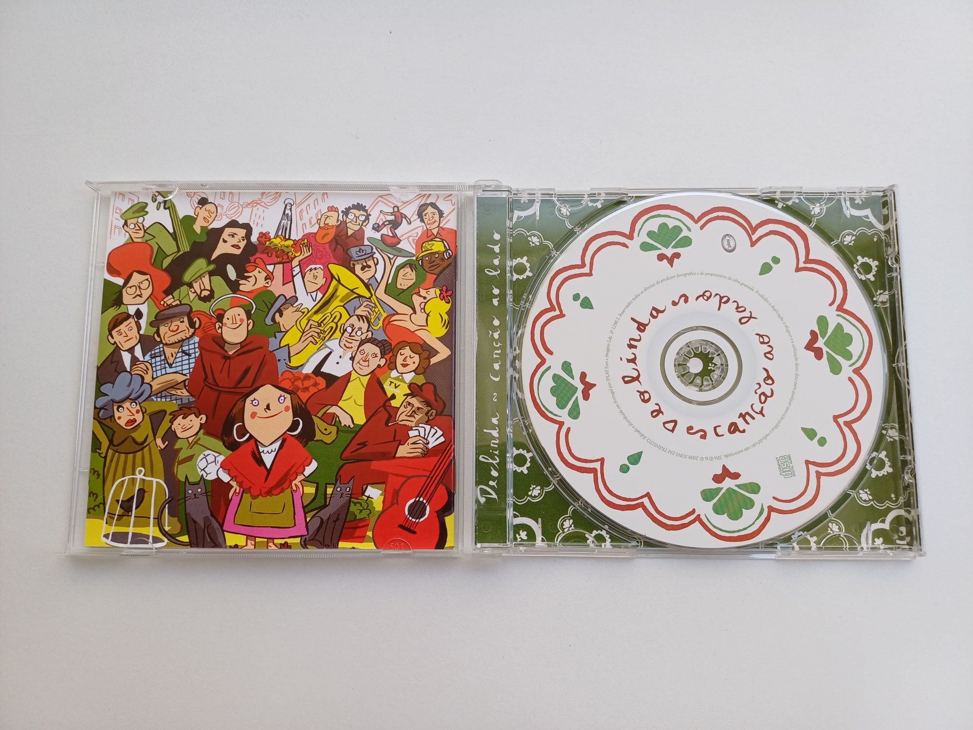 CD: Deolinda - Canção ao Lado
