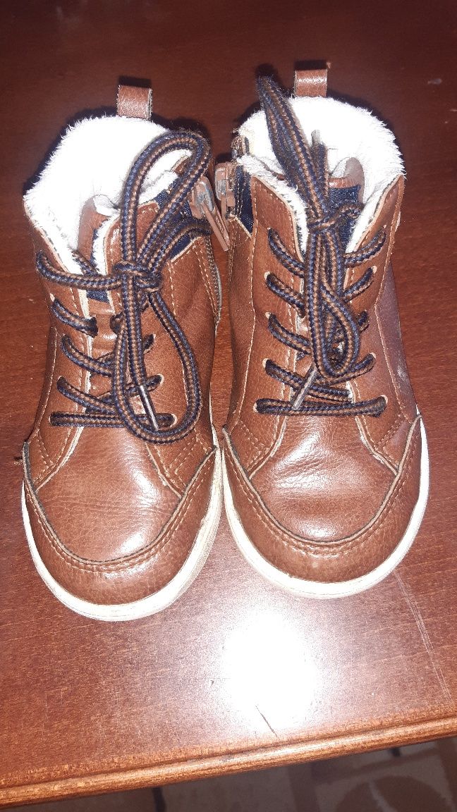 23 (14cm)  buty za kostke z korzuszkiem H&M stan bdb!