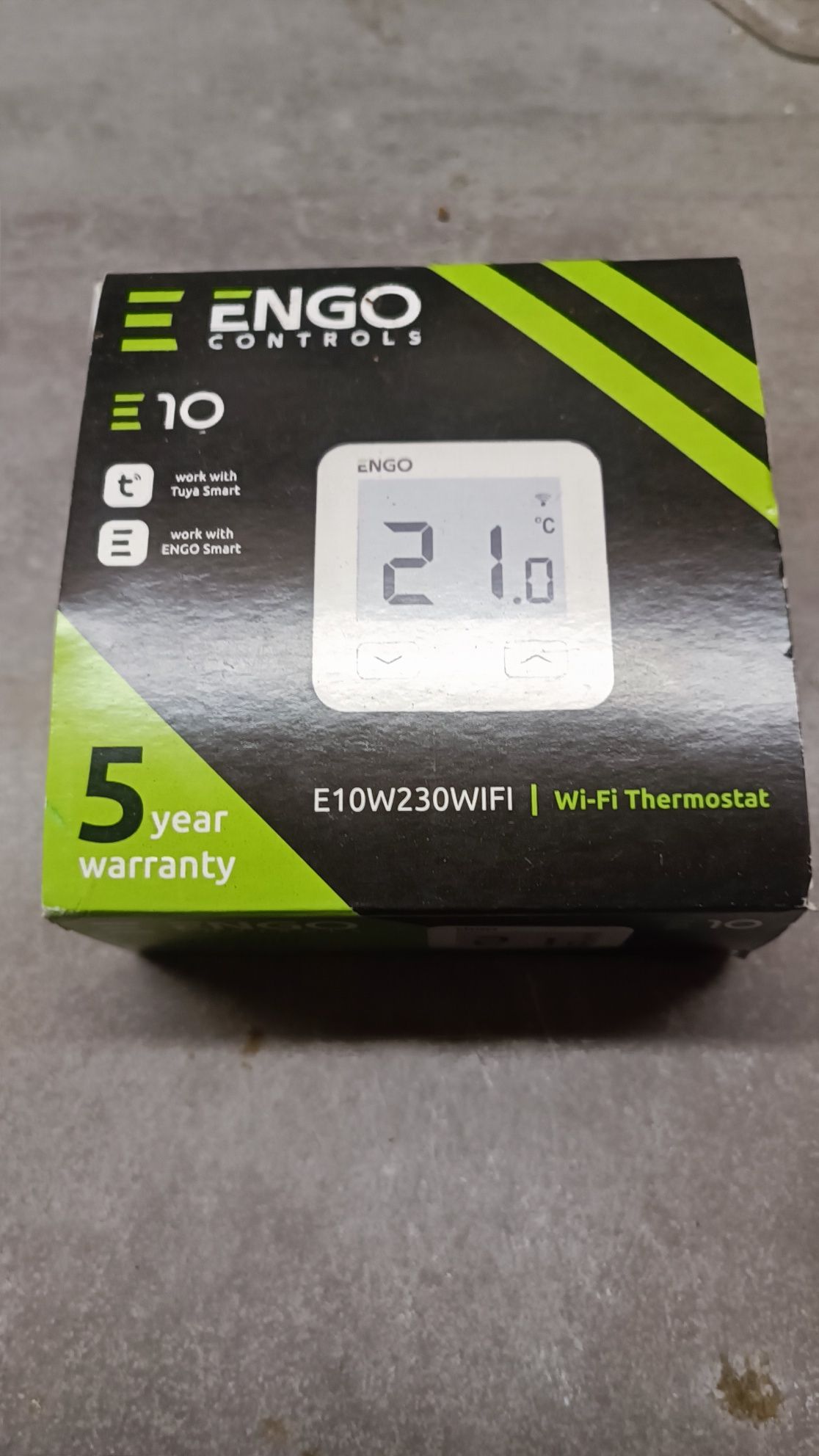 Sterownik Salus ENGO E10W230WIFI Biały WiFi