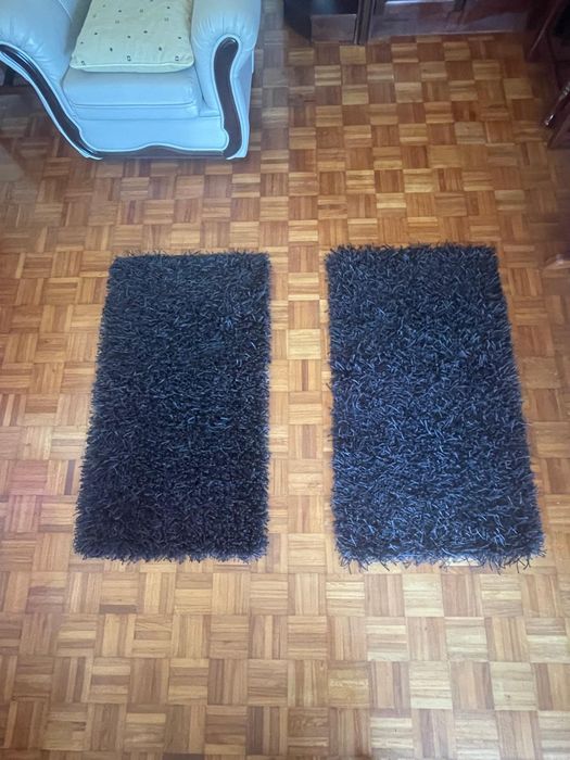 Conjunto de carpetes e tapetes