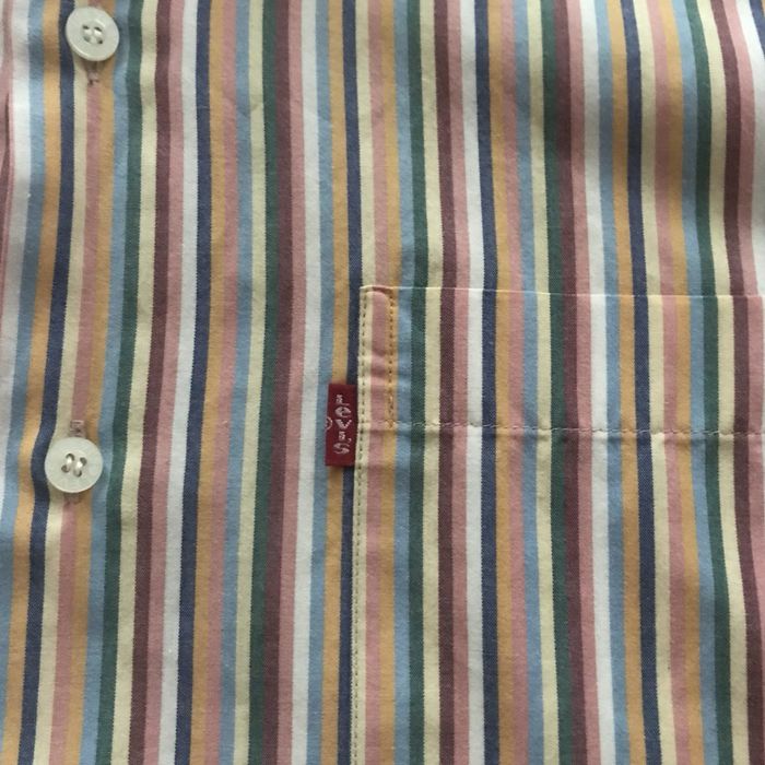 Сорочка levis s з коротким рукавом рубашка